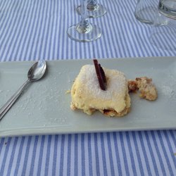 Zenzero - Tiramisù al cocco con croccante alle mandorle