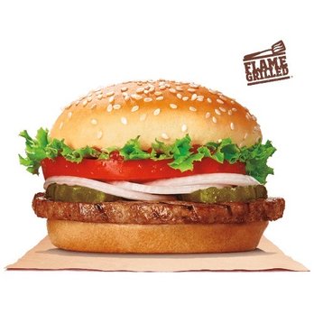 Burger King - This is how it supposed to look like with the veggie based patty in it - Fast Food Near Me - Hopelawn, New Jersey