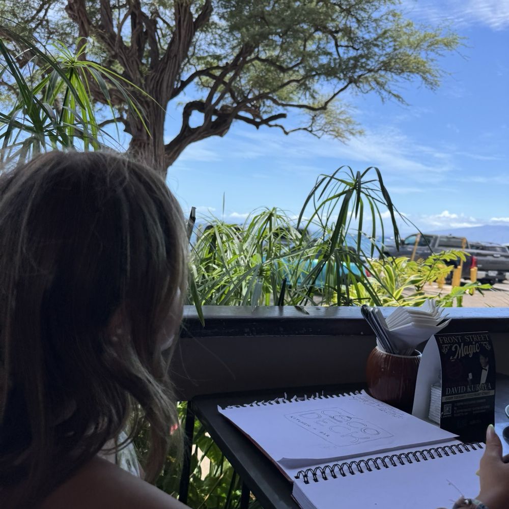 Coco Deck - View from our table. - Mexican Near Me - Lahaina, Hawaii