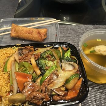 Orient Garden - Beef with Mixed Vegetables Combo Platter - Chinese Near Me - Boca Raton, Florida Orient Garden - Beef with Mixed Vegetables Combo Platter - Chinese Near Me - Boca Raton, Florida