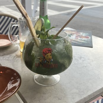 La Mulata - large Mojito was worth it. - Cuban Near Me - Miami Beach, Florida La Mulata - large Mojito was worth it. - Cuban Near Me - Miami Beach, Florida