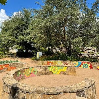 Lady Bird Johnson Wildflower Center - Artwork among the wildflowers - Botanical Gardens Near Me - Austin, Texas