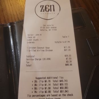 Zen Astoria - Chinese Near Me - Queens, New York