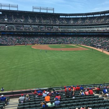 Texas Rangers Baseball - The view from Jack Daniel's club - Professional Sports Teams Near Me - Arlington, Texas Texas Rangers Baseball - The view from Jack Daniel's club - Professional Sports Teams Near Me - Arlington, Texas