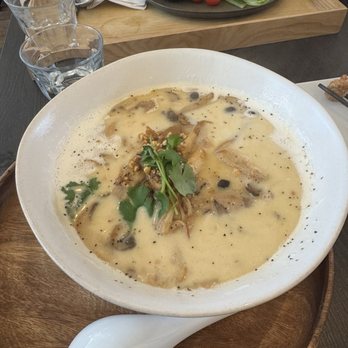 Rin-Tei - Mushroom carbonara ramen? - Asian Fusion Near Me - San Mateo, California Rin-Tei - Mushroom carbonara ramen? - Asian Fusion Near Me - San Mateo, California