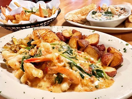 Photo of Dirty Al's Seafood Market & Cajun Kitchen - Brownsville, TX, US. a plate of food