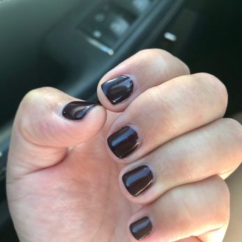 2Q Nails Bar - I wanted the OPI Lincoln Park After Dark which they don't carry, so Kara customized this color using black and a deep purple. - Nail Salons Near Me - Norco, California 2Q Nails Bar - I wanted the OPI Lincoln Park After Dark which they don't carry, so Kara customized this color using black and a deep purple. - Nail Salons Near Me - Norco, California