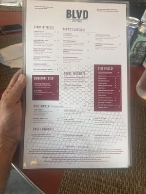 Menu photo 2 Blvd Bistro New York, NY Menu photo 2 Blvd Bistro New York, NY