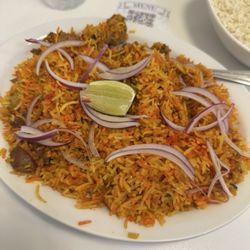 The Zaffran Delight - goat biryani