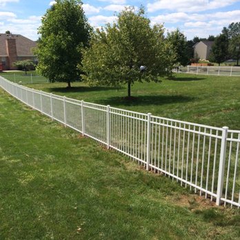 Dalton Fence - White 3 rail universal aluminum - Fences & Gates Near Me - middletown, Ohio Dalton Fence - White 3 rail universal aluminum - Fences & Gates Near Me - middletown, Ohio