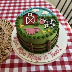 Cakes To Dye For - Farm theme birthday cake