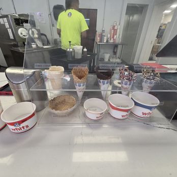 Whit's Frozen Custard - Counter cone and cup selection - Ice Cream & Frozen Yogurt Near Me - Grove City, Ohio Whit's Frozen Custard - Counter cone and cup selection - Ice Cream & Frozen Yogurt Near Me - Grove City, Ohio