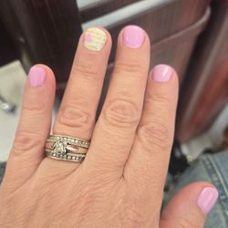 USA Nails - My moms gel manicure on her natural nails $35