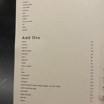 Thirteen Water - Menu - Sushi Bars Near Me - New York, New York Thirteen Water - Menu - Sushi Bars Near Me - New York, New York