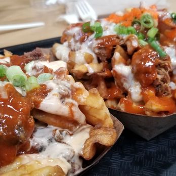 KoJa Kitchen - Kamakaze and Umami Fries. Both are super delicious. - Japanese Near Me - Emeryville, California