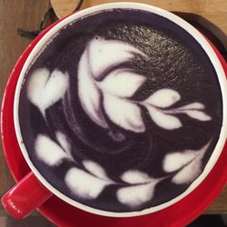 Botánica - Ube (Purple Yam) latte