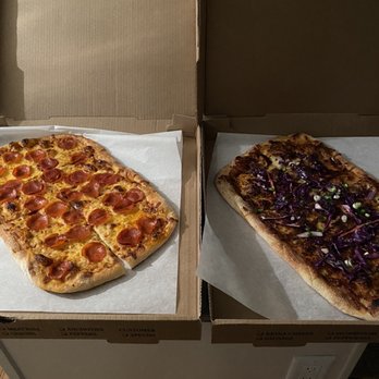 Cornerstone Artisanal Pizza & Craft Beer - Pepperoni and BBQ pork - Pizza Near Me - Ogunquit, Maine