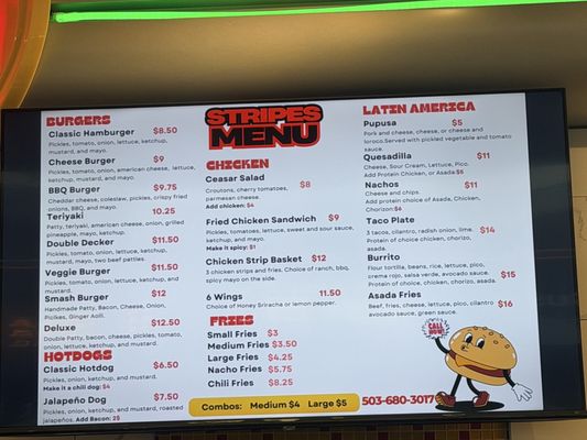 Menu photo 3 Stripes Tigard, OR Menu photo 3 Stripes Tigard, OR