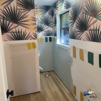 Ladell Wallcoverings - Wallpaper, before wainscoting. - Wallpapering Near Me