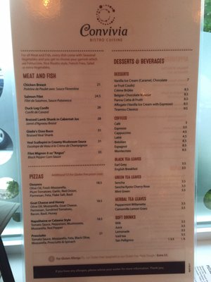 Menu photo 2 Convivia Bistro Cuisine Osoyoos, BC