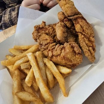 Emagine Willow Creek - Chicken fingers and fries - yummy! - Cinema Near Me - Minneapolis, Minnesota