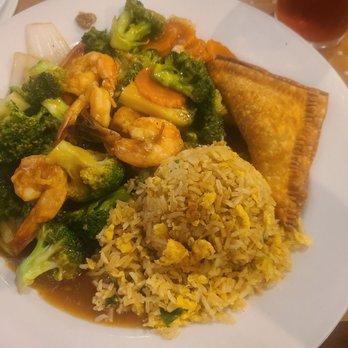 August Moon - Broccoli and shrimp, chocho, and egg fried rice. - Vietnamese Near Me - Harvey, Louisiana August Moon - Broccoli and shrimp, chocho, and egg fried rice. - Vietnamese Near Me - Harvey, Louisiana