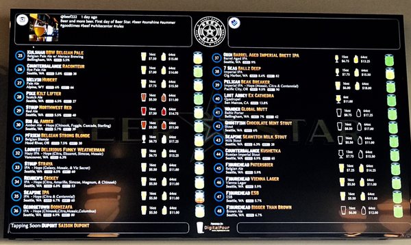 Menu photo 5 Beer Star Seattle, WA