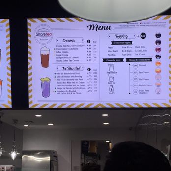 Sharetea - Menu - Coffee & Tea Near Me - San Diego, California Sharetea - Menu - Coffee & Tea Near Me - San Diego, California