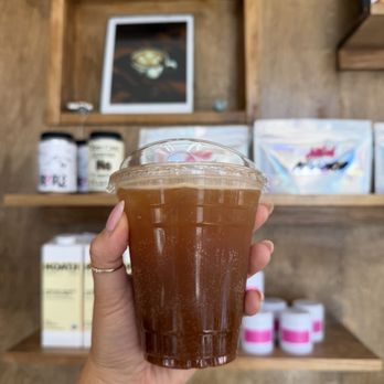 Fifth Vessel Coffee - Yuzu espresso tonic - Coffee & Tea Near Me - Houston, Texas Fifth Vessel Coffee - Yuzu espresso tonic - Coffee & Tea Near Me - Houston, Texas