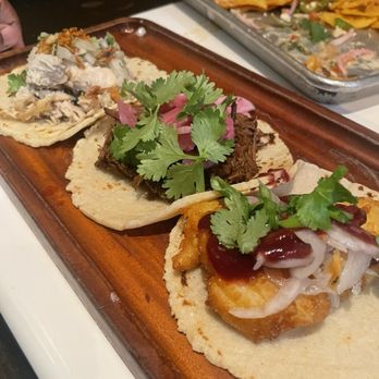 Casa Azul - Trio Tacos , chicken, Beef and Shrimp - Tacos Near Me - Buffalo, New York