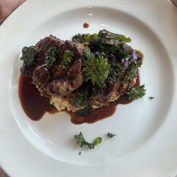 Commander's Palace - Grilled tournedos of black angus beef (Perfect exterior and very tender) - Cajun/Creole Near Me - New Orleans, Louisiana Commander's Palace - Grilled tournedos of black angus beef (Perfect exterior and very tender) - Cajun/Creole Near Me - New Orleans, Louisiana