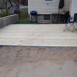 Dave's Handyman And Appliance - Platform for a pool