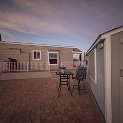 Desert Gardens RV Resort - 2024 170,000 cavco park model completely furnished unobstructed views tuff shed
