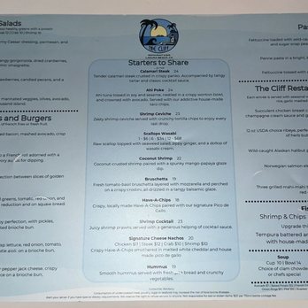 The Cliff Restaurant - American Near Me - Laguna Beach, California The Cliff Restaurant - American Near Me - Laguna Beach, California