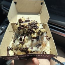 Cookie Monster roll Cookie Monster roll