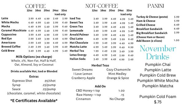 Menu photo 3 Sweet Tea & Coffee Cafe Surprise, AZ Menu photo 3 Sweet Tea & Coffee Cafe Surprise, AZ