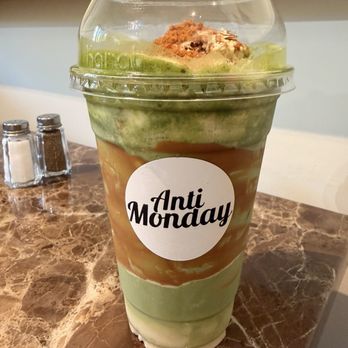 Davis Sushi & Fusion - Biscoff banana pudding matcha with whole milk - Sushi Bars Near Me - Davis, California