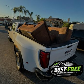 Dust-Free Junk Removal - First load down, many more to go! Let's clean up your space next. - Junk Removal & Hauling Near Me - Fallbrook, California Dust-Free Junk Removal - First load down, many more to go! Let's clean up your space next. - Junk Removal & Hauling Near Me - Fallbrook, California