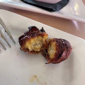 V Restaurant, Bistro & Bar - Stuffed dates is sooo good!! - New American Near Me - Murphys, California