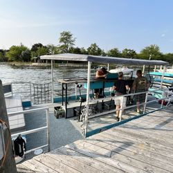 Grand Haven Cycleboat - Getting ready to board