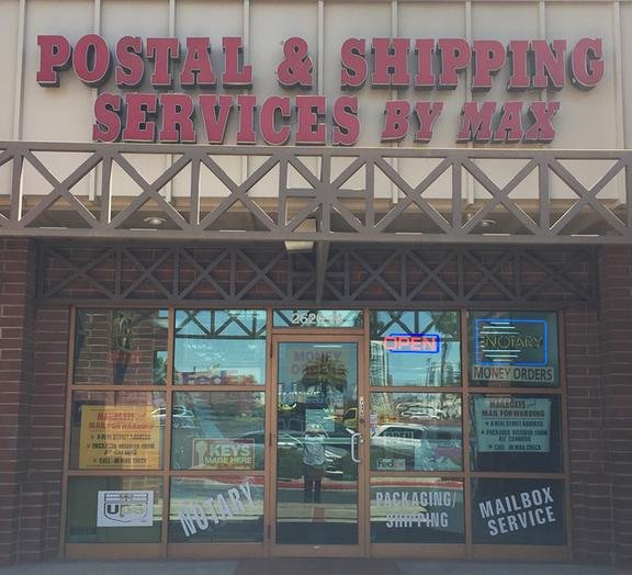 POSTAL & SHIPPING SERVICES BY MAX 2620 S Maryland Pkwy, Las Vegas