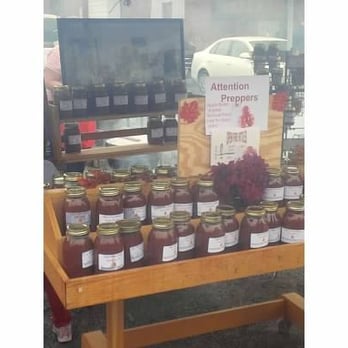 Open Fire Vittles - a display of preserves - Specialty Food Near Me Open Fire Vittles - a display of preserves - Specialty Food Near Me