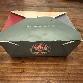 Lobster-Guys - Box it came in for delivery - Seafood Near Me - Pasadena, California