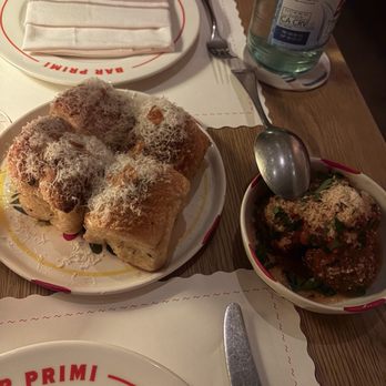 Bar Primi Penn District - Meatballs In Sugo & Hot Knots - Italian Near Me - New York, New York