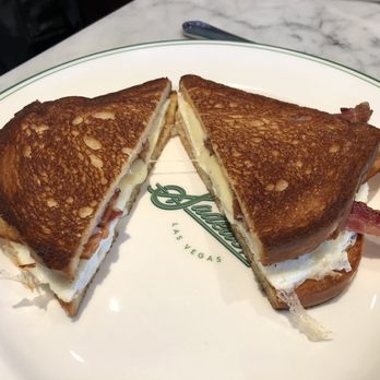 Sadelle's - Breakfast sandwich. Yep, served just like this. Lonely! - Breakfast & Brunch Near Me - Las Vegas, Nevada