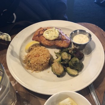 Nick's Seafood Restaurant - Broiled Salmon Filet - Seafood Near Me - Pacifica, California Nick's Seafood Restaurant - Broiled Salmon Filet - Seafood Near Me - Pacifica, California