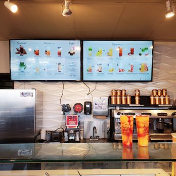 Teaspoon Los Altos - Drink menu. - Bubble Tea Near Me - Los Altos, California