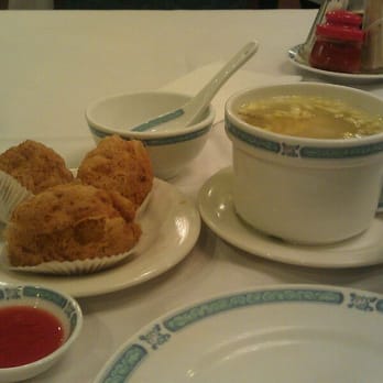 Great Eastern Restaurant - Deep fried taro with minced meat and shark fin dumpling soup. - Dim Sum Near Me - San Francisco, California Great Eastern Restaurant - Deep fried taro with minced meat and shark fin dumpling soup. - Dim Sum Near Me - San Francisco, California