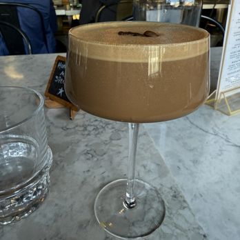 H Cafe - Chocolate Espresso martini (looks bigger in the pic than it really is) - Breakfast & Brunch Near Me - Los Angeles, California