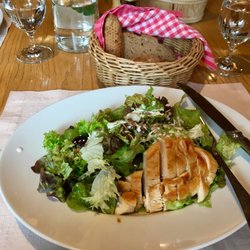 Salad with chicken